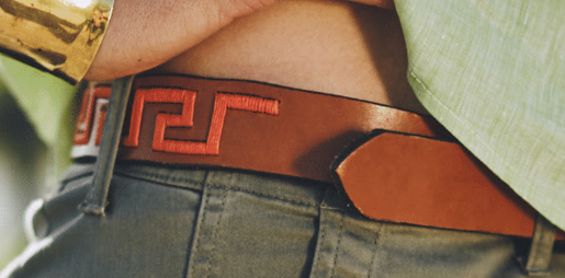 Stick N Ball – Inca Polo Leather Belt