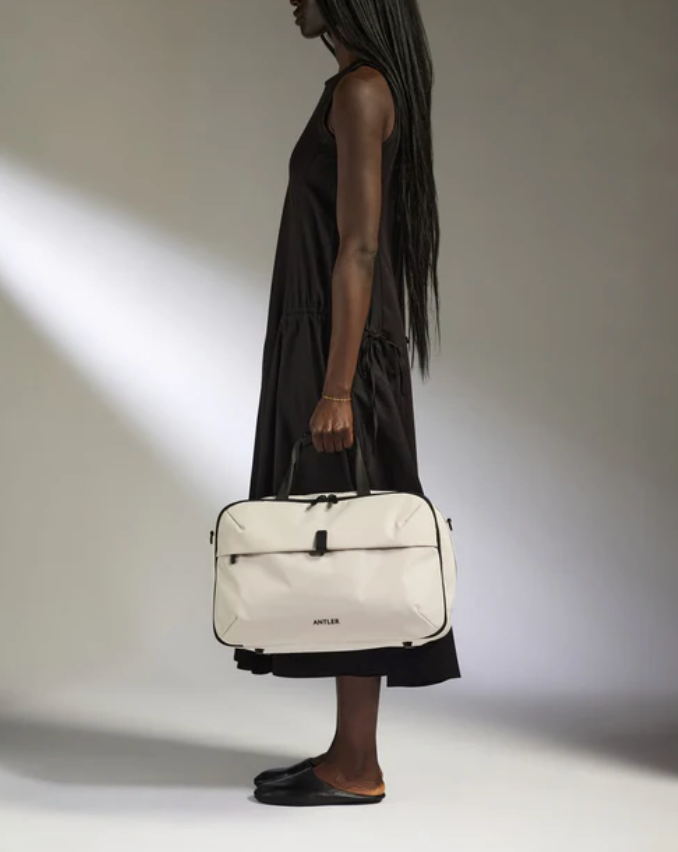 Antler Overnight Bag In Taupe