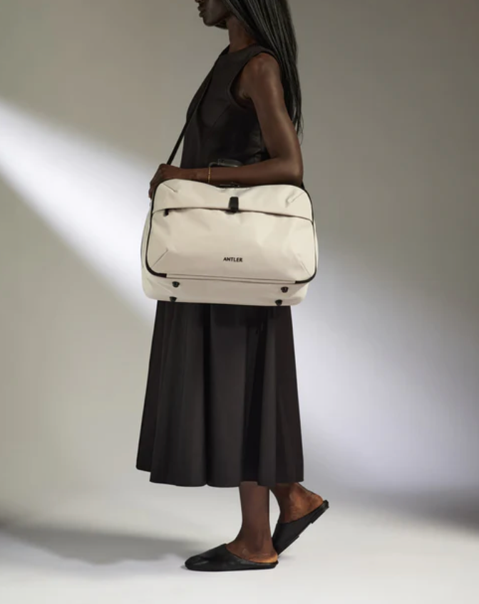 Antler Overnight Bag In Taupe