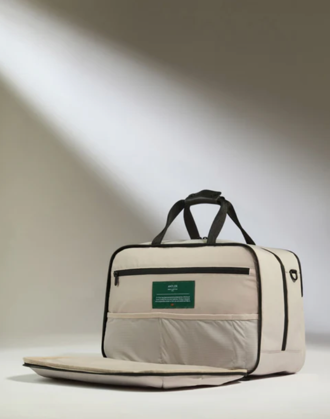 Antler Overnight Bag In Taupe