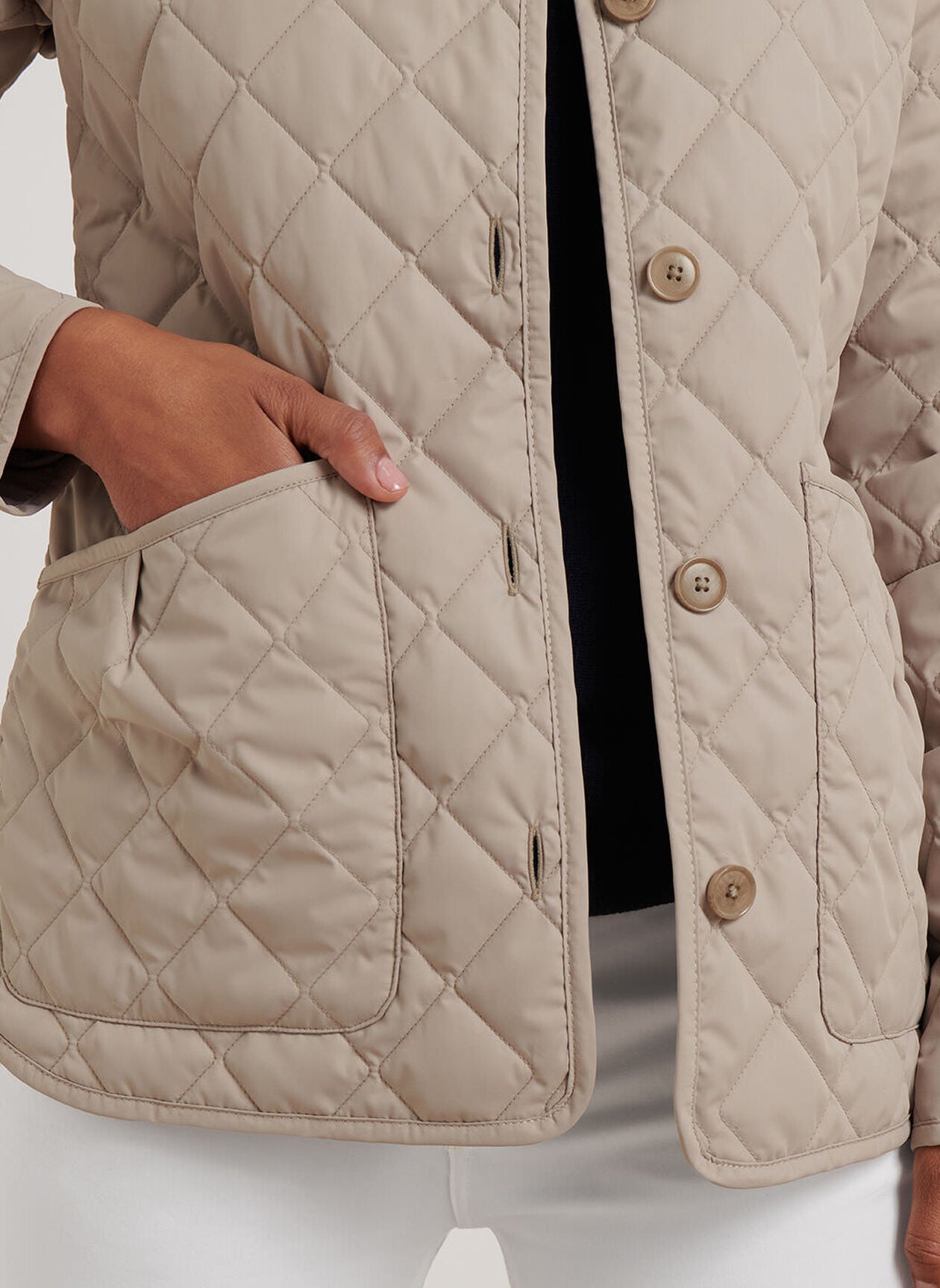 Peter Millar Blythe Diamond Quilted Travel Jacket