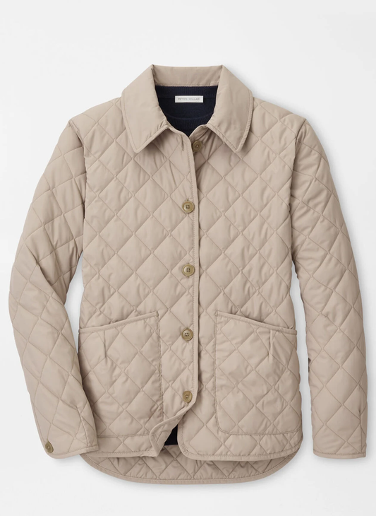 Peter Millar Blythe Diamond Quilted Travel Jacket