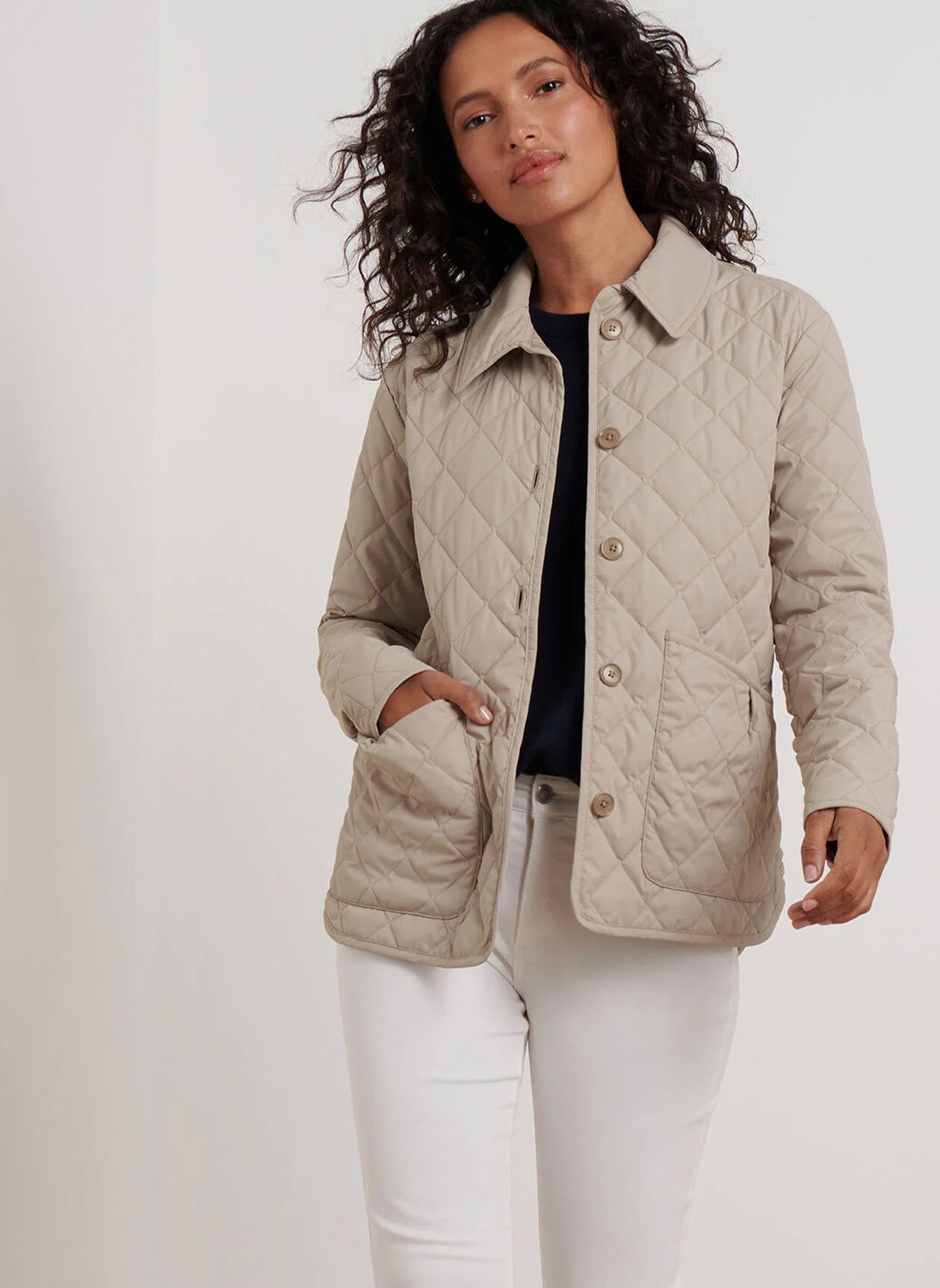 Peter Millar Blythe Diamond Quilted Travel Jacket
